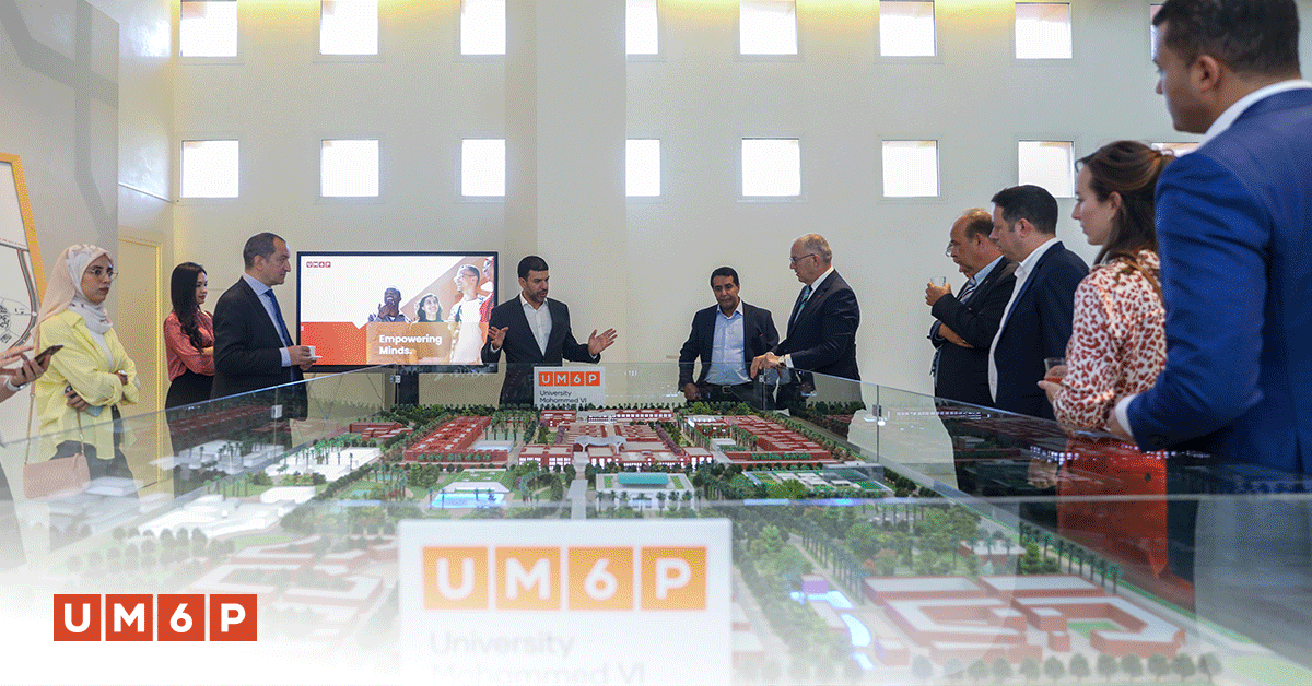 A delegation from Netherlands paid a visit to UM6P