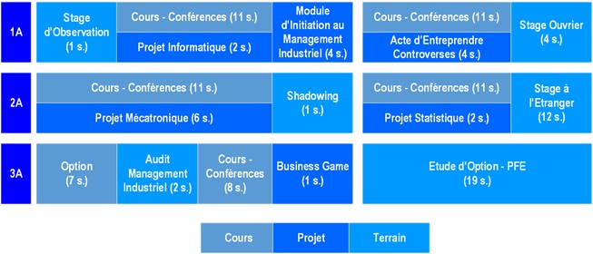 Architecture globale du Cycle Ingénieur