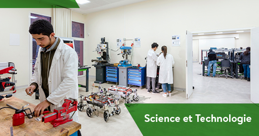 Découvrez nos parcours de formation en Science et Technologie