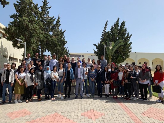 Les étudiants en Master Sciences Chimiques et Valorisation des Phosphates Naturels de l’UM6P face au Challenge à l’EST d’Essaouira