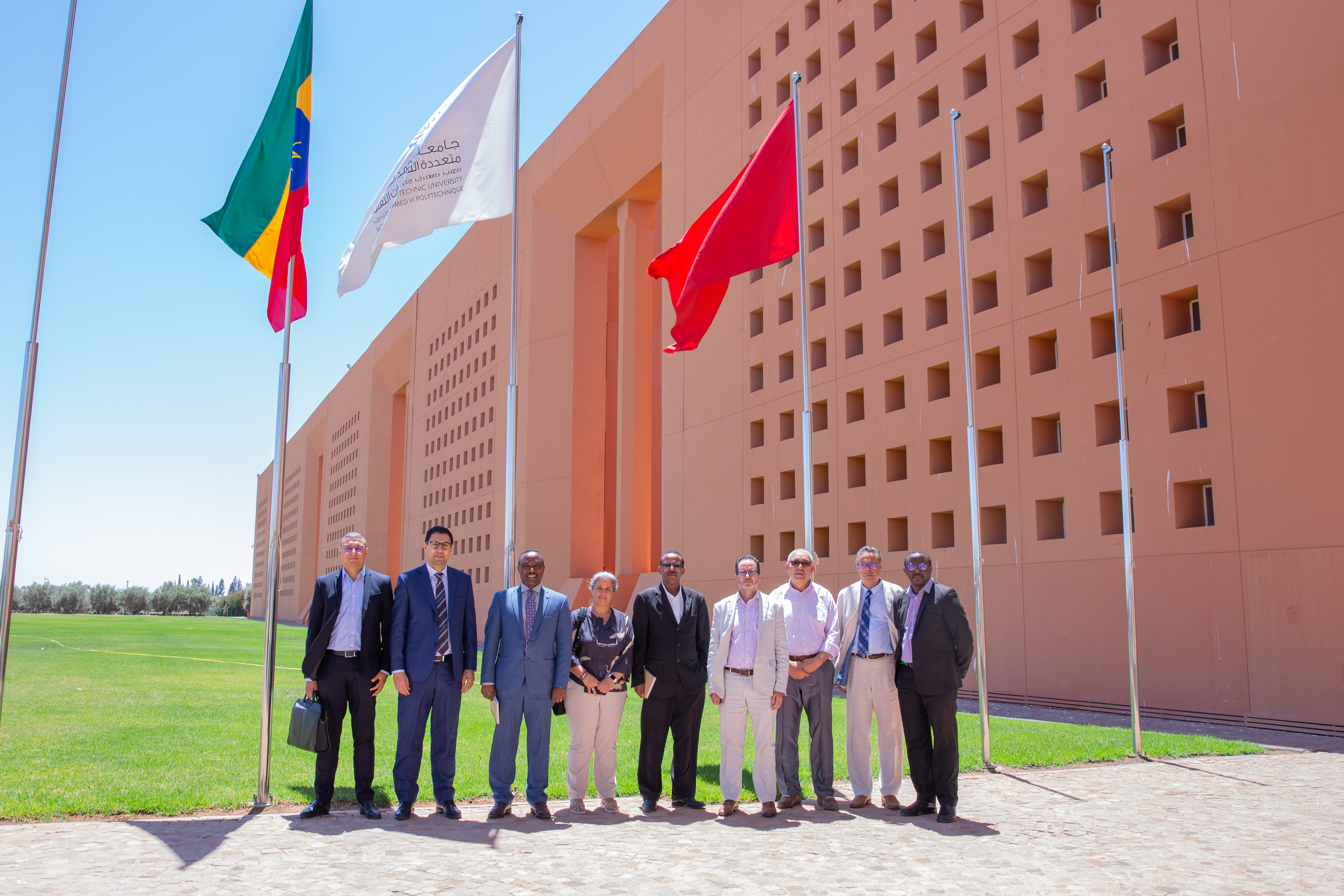 Ethiopian State Minister paid a visit to UM6P